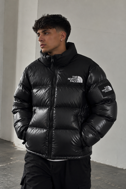 Chaqueta TNF 1996 Gloss Nuptse Retro Negra Unisex