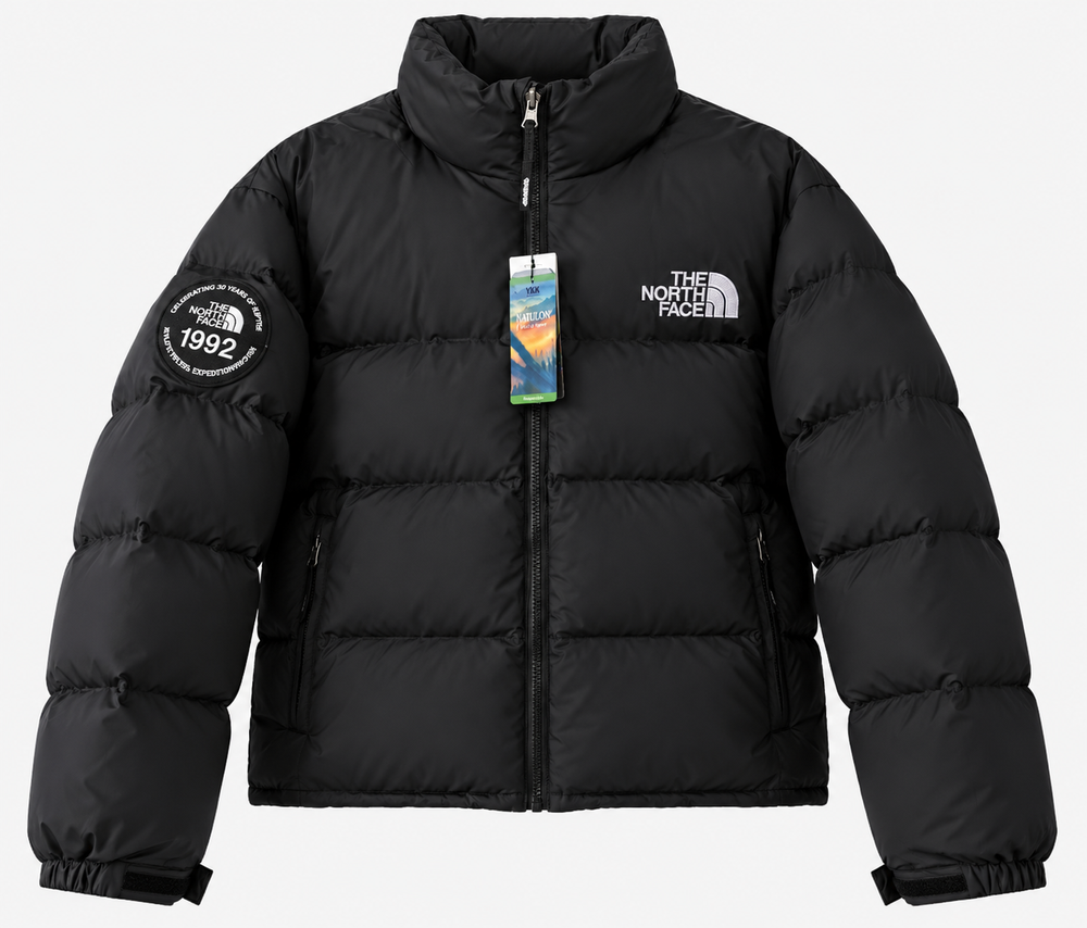 Chaqueta TNF 92 anniversary Nuptse Retro Negra Unisex