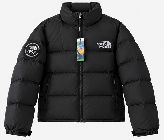 Chaqueta TNF 92 anniversary Nuptse Retro Negra Unisex