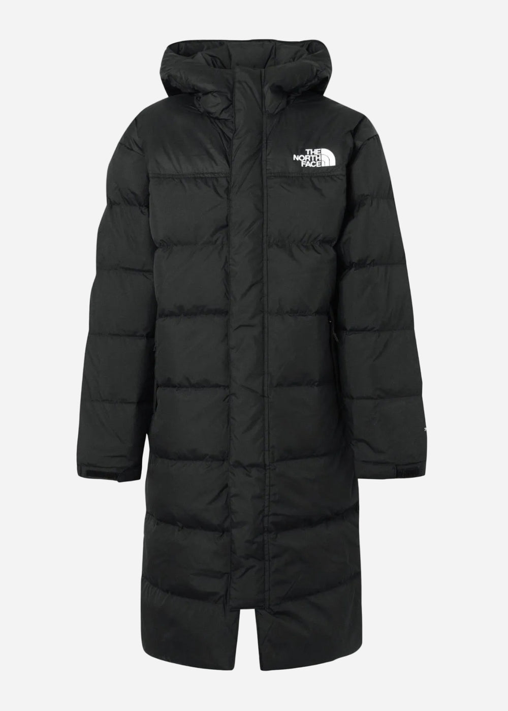 Abrigo Retro Nuptse 1996 Largo con Capucha Unisex – Negro