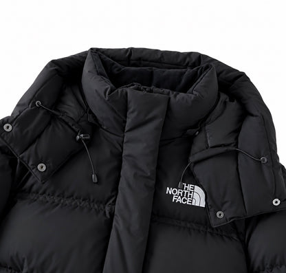 Abrigo TNF Retro Nuptse 2in1 Chaleco más Abrigo Negro Mujer