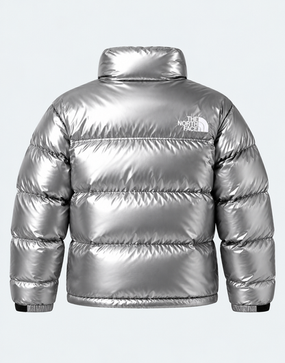 Chaqueta TNF 1996 Nuptse Retro Plateada Unisex