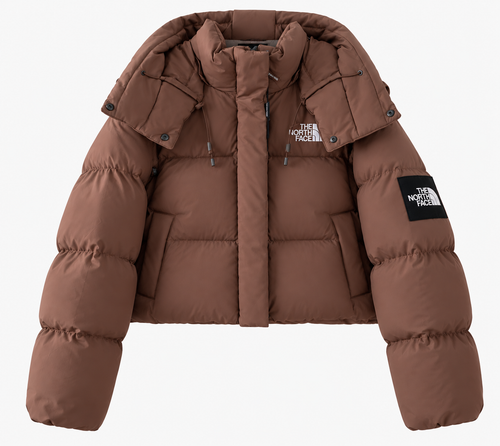 Abrigo TNF Retro Nuptse 2in1 Chaleco más Abrigo marrón Chocolate Mujer